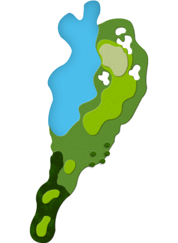 公式の2番ホールのコース図